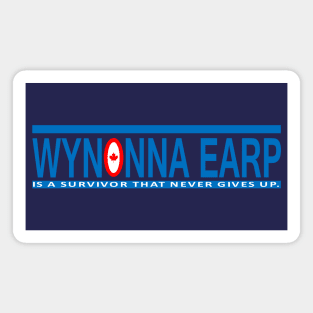 Wynonna Earp Never Gives Up Magnet